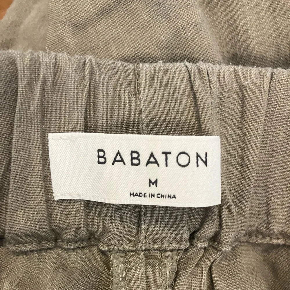 ARITZIA Babaton Linen Blend Cropped Pants-Size M